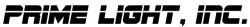 Prime Light, Inc